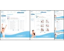 國(guó)外產(chǎn)品白色設(shè)計(jì)網(wǎng)頁(yè)模板 電腦平面設(shè)計(jì)的簡(jiǎn)約之美